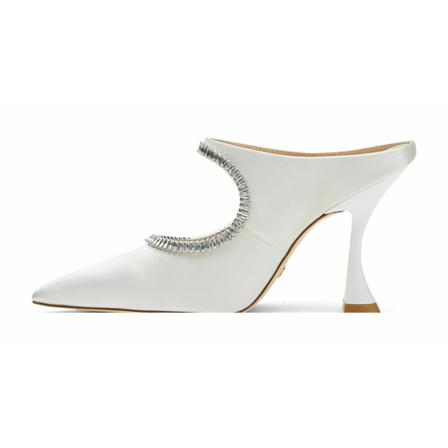 Stuart Weitzman - Sandaler - Vit - Dam - Storlek: 39 1/2 Eu, Dam, Storlek: 39 1/2 EU