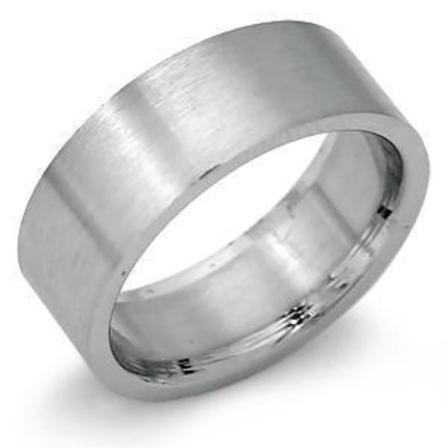 6 Mm. Bred Slät Ring I 316l Stål (17-20mm.) 18 Mm.