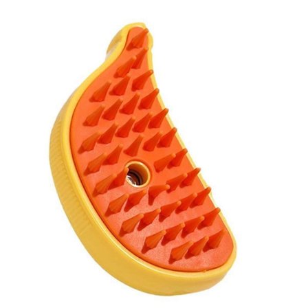 Lemmikkieläinten hierontakampa, harja kissojen ja koirien hoitoon, kampa sähköiseen hiustenpuhdistukseen, lahjat, banaani