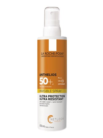 La Roche Posay Anthelios Shaka spray SPF 50 UVA protection Body Spray 200ml