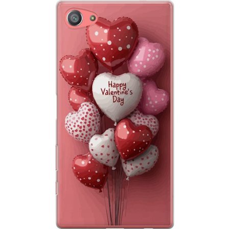 Kompatibel Mobilcover til Sony Sony Xperia Z5 Compact Valentinsballoner
