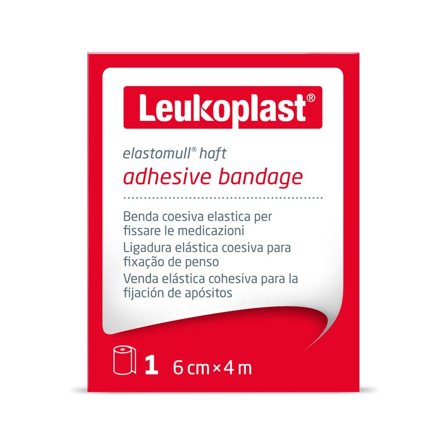 Elastomull Haft Benda 4mx6cm 1 Pezzo