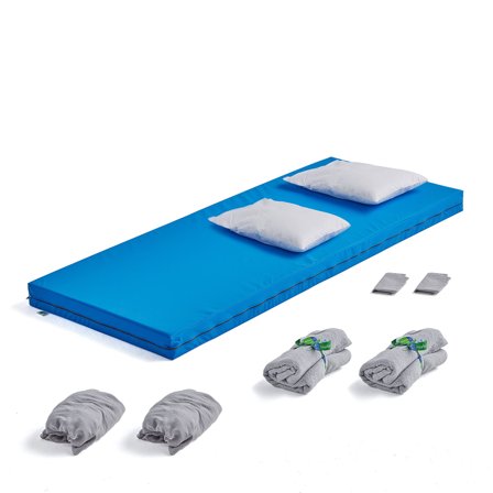 Bettwäsche- und Matratzen-Set EXTRA, Kaltschaum, grau