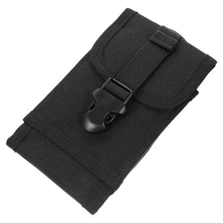 Løbebælte Multifunktionel Taljetaske Bælte Mobiltelefonholder Taske Sportselskere Sort 5,5 Tommer Mobiltelefonkompatibel Holder til Dagligdags Ting...