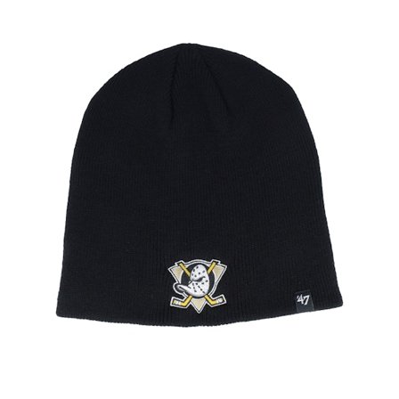 47 Brand - NHL Svart traditionalbeanie Beanie - Anaheim Ducks NHL Black Beanie @ Hatstore