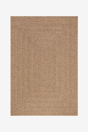 KM Home - Fladvævet tæppe Natural - Natur - Fladvævede tæpper - 280X380 - Fra Homeroom