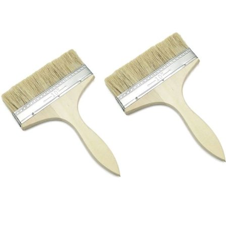 Malerpensel Flekkebørster bred