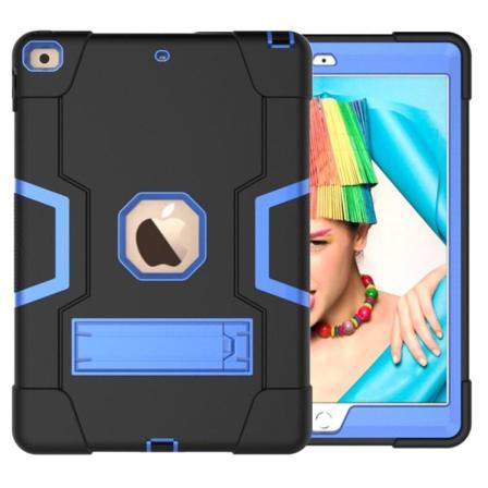 iPad 10.2 2019/2020/2021 Shockproof Hybrid Skal Med Kickstand Sv Svart/Blå