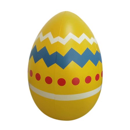 90 cm Udendørs Påske Oppustelig Dekoreret Bold Kæmpe Påske Oppustelig Bold Påske Gårdsplads Dekorationer NUO20240895