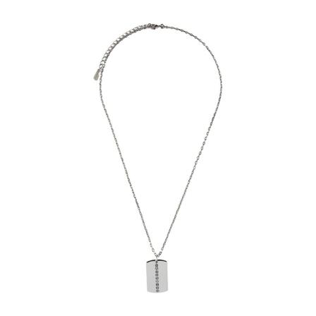 PS By Paul Smith Necklaces , Grijs , Heren , Maat: ONE Size Kettingen