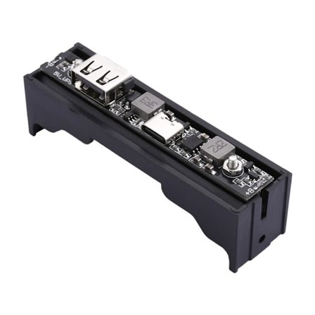 TypeC USB 5V 18650 Lithium Batteriopladerkort Step Up Batteriopladningskort til kameraer og elektronik