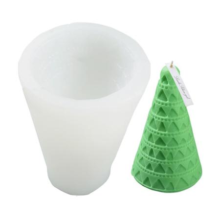 3d Aromaterapi Julgransljusform Diy Silikonform