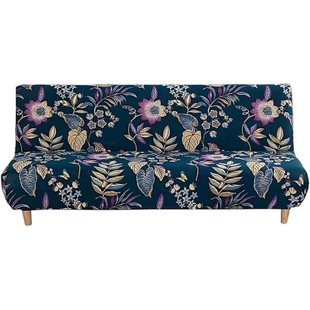 Käsinojaton sohvanpäällinen venyy 2-istuttavan sohvan päälliseen taittuva