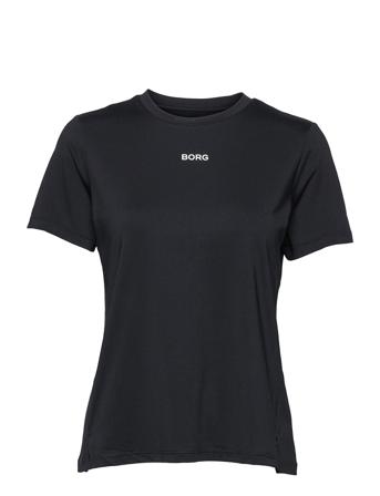 Borg Regular T-Shirt T-shirt Top Sort Björn Borg