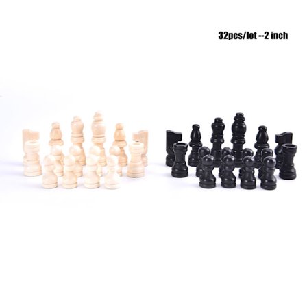 32st träschackstycken kompletta schackmän International Word