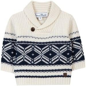 Tartine et Chocolat Jumper With Intarsia White 2 Years - Jumpers and knitwear - 2 years - White