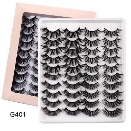 False Eyelashes Faux Mink Lashes Fluffy