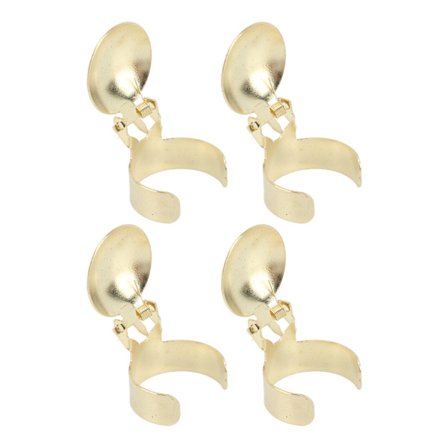 Ljusstake i rostfritt stål - 4 st Guld Ljusveke Släckare Tillbehör för Ljusälskare