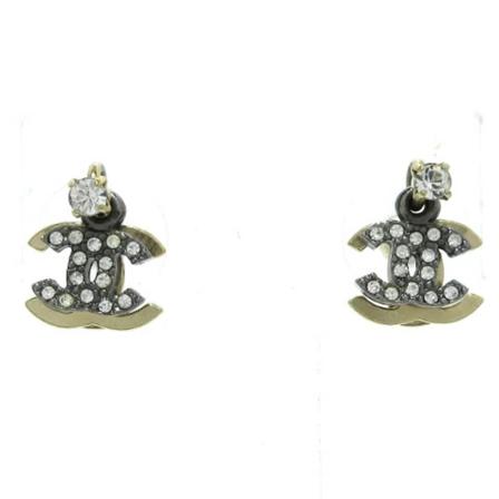 Chanel Vintage Pre-owned Metall rhngen gul, Dam Vintage Smycken, Dam, Storlek: ONE SIZE