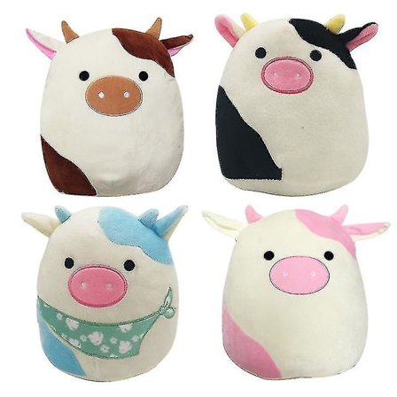 20cm Blød Ko Plyslegetøj
