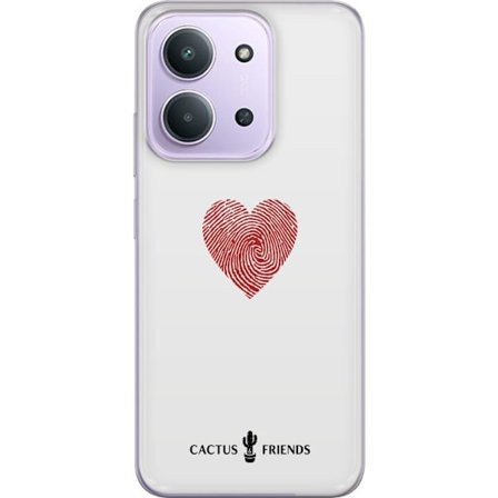 Yhteensopiva Puhelinkuori Xiaomi Xiaomi Redmi 15C Cactus and Friends - Fingerprint Love