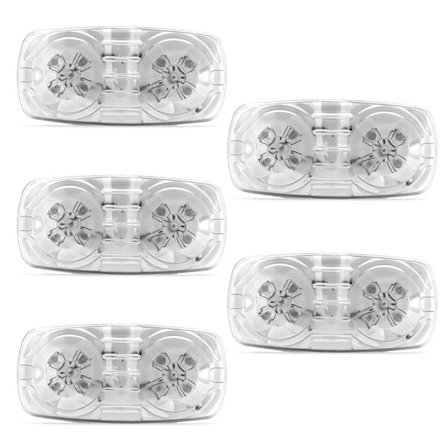 12V LED Trailer Light Kit Vattentät bakljus Clearance LED sidomarkeringsljus för lastbil båt trailer RV Marine