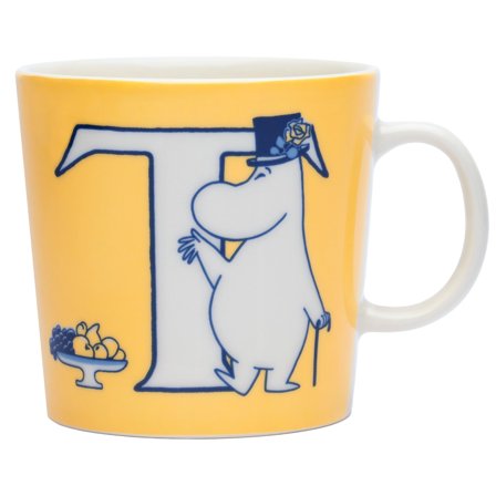 Arabia ABC Mumin mugg 0,4 liter, T | Dukning & Servering > Mumin | Bagaren och Kocken