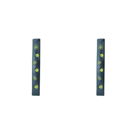 1/2/3 Premium Leather För Golf Alignment Stick Cover Four-Leaf