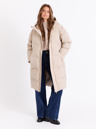 Jean Paul - Cornelia dunparkas - Dame - Beige - Jakker & Kåper - XXL