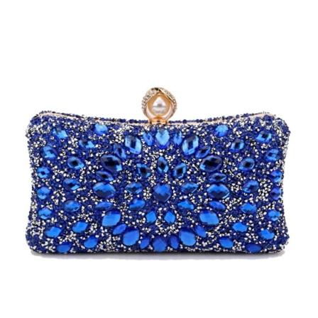 Kveldsvesker Clutch-veske BLÅ BLÅ blue