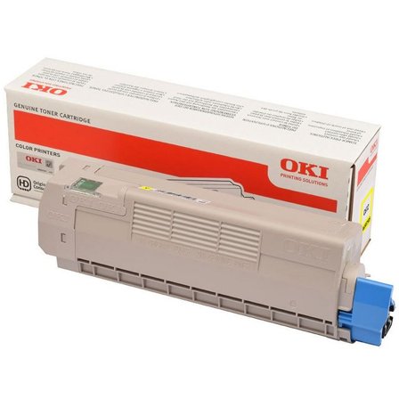 OKI Toner 46507505 Gul - Lyreco - Toner och bläck - Tonerkassetter - Toner OKI