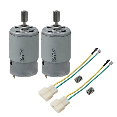 2 X 12v 30000rpm 550 Høyhastighets Elektrisk Motor Gir 10t Reservedel