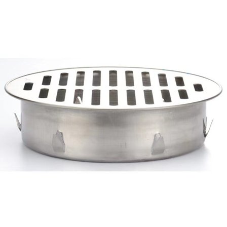 #Ø110mm (201) Avtakbar Rustfritt Stål Avløpsdeksel - Dusj Avløpsdeksel - Anti-Tilstopping - Utendørs - Balkong Hage#