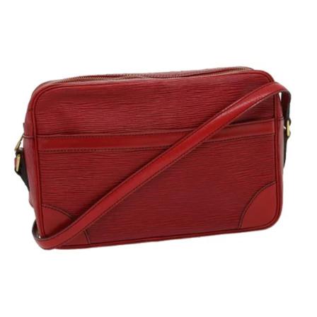 Louis Vuitton Vintage, Pre-owned Leather louis-vuitton-bags Rood, Dames, Maat:ONE Size