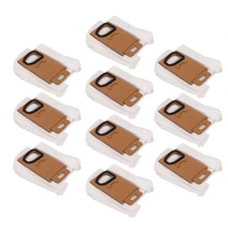10 kpl pölynimuripusseja Xiaomi Roborock H7:lle, pölynimuripussit Roborock H7 H6 -tarvikkeille
