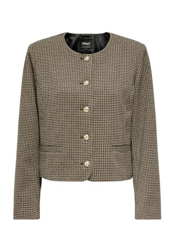 ONLY | Onlmaggie Check Jacket Otw | M
