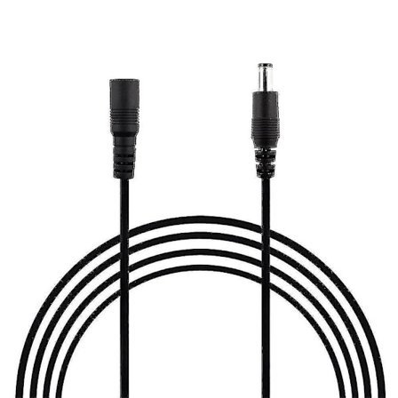 Dc 12v strømadapter forlengelseskabel forleng ledning