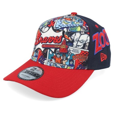 New Era - MLB Multi adjustable Czapka Z Daszkiem - Atlanta Braves MLB 25 Player's Weekend 9FORTY A-Frame Adjustable @ Hatstore