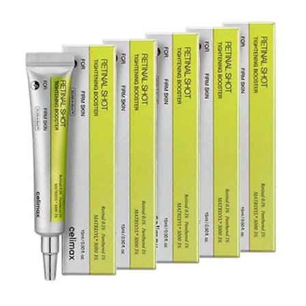 1-5X Celimax The Vita A Retinal Anti-Aging Shot Uppstramande Booster Anti-Aging | Porminimerare, Rynkor & Fina Linjer, Fastare Hud, 