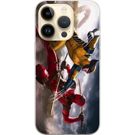 Kompatibel Mobilcover til Apple iPhone 14 Pro Wolverine Deadpool