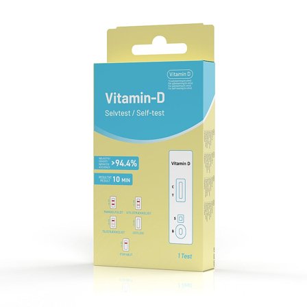 Nordic Tests Vitamin D Test, Medicin & Pleje, Hjemmetests, Øvrige Tests