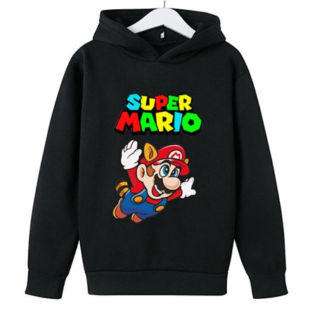 Mario hoodie tecknad hooded hoodie F6