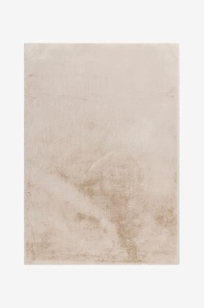 KM Home - Soft Pile Rug Heaven Deluxe - Natur - Lugg- & ryetepper - 240X340 - Fra Homeroom