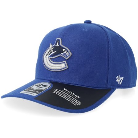 47 Brand - Azul Gorra - Vancouver Canucks Cold Zone Mvp DP Royal Adjustable @ Hatstore