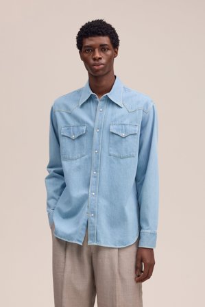 NN.07 Ricky 50015 Shirt Male Blue