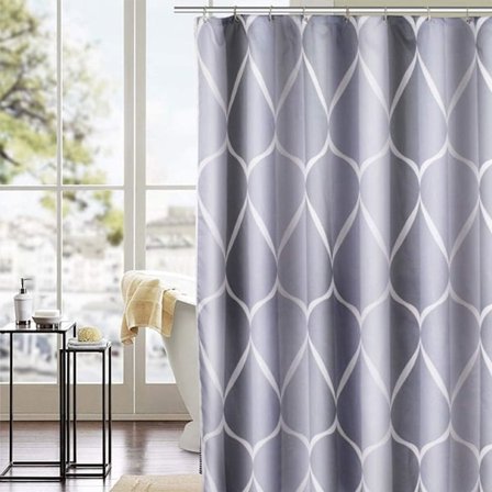 200x200cm Bruseforhæng, Vandtæt Skimmelsikker Polyester Badeforhæng