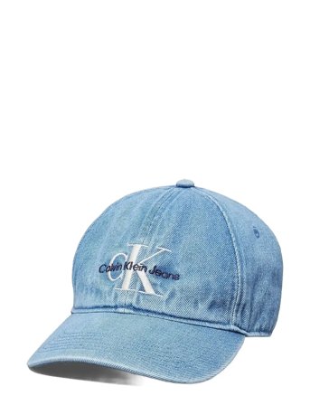 Calvin Klein | Monologo Embroidery Denim Cap | ONE SIZE