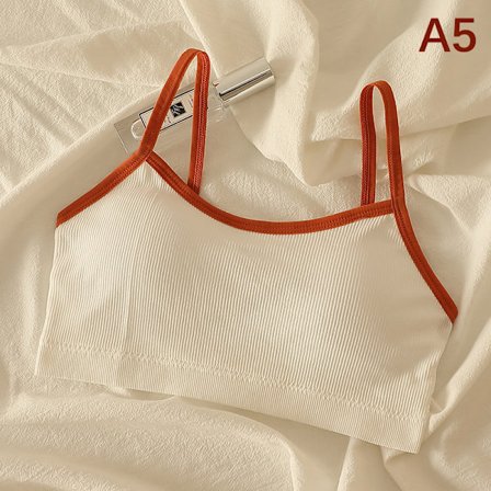 Seamless Sport BH Rygglös axelbandslös Top BH Push Up Bralette