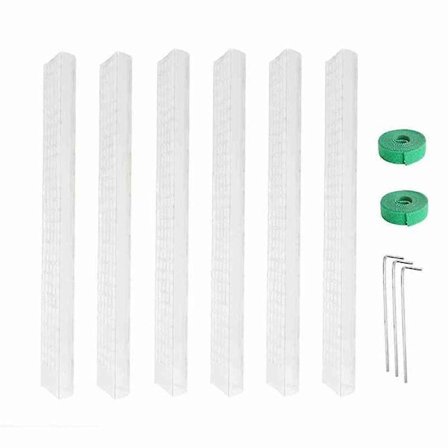 Mosepinne Plast Plantestativ Innendørs Klatreplanter Veiledere Mosestokk for Plantevekststøtte Ac (FMY)