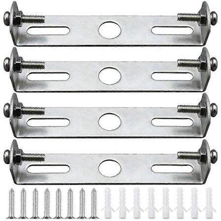 4 stk. loftbeslag til loftlampe 105 mm, tilbehør til pendellampe, lysekroner, loftlampe, bundplade, loftlampeplader, pladeholder